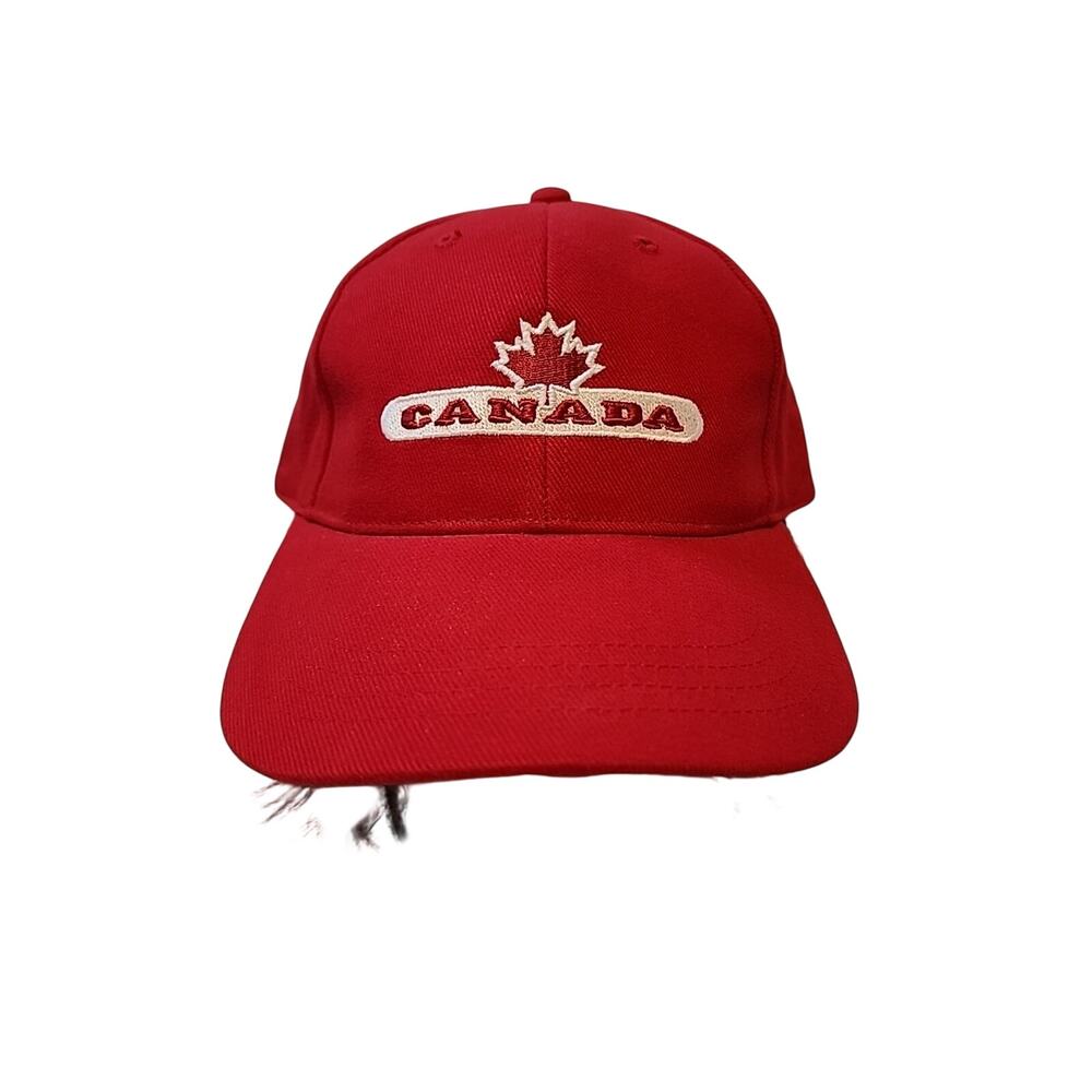Canada Maple Leaf Red Trucker Hat Baseball Cap
